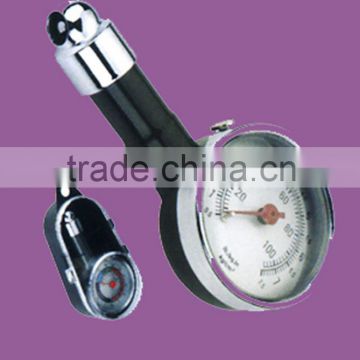 Emergency use metal tire gauge,pressure gauge/auto tire gauge