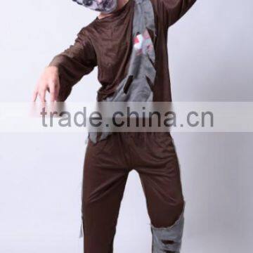 2016 China Wholesale Plants vs Zombie Xxxxl Mens Halloween Costumes for Adults photo-2