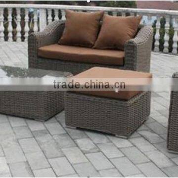 WICKER SOFA SET.,OUTDOOR WITH BEST PRICE ,ALUMINUM ,STEEL FRAME