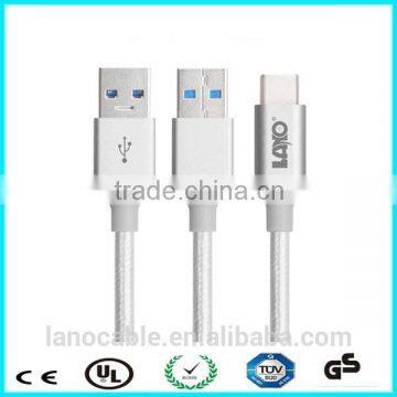 1M logo custom USB 3.0 Type C data charge cable