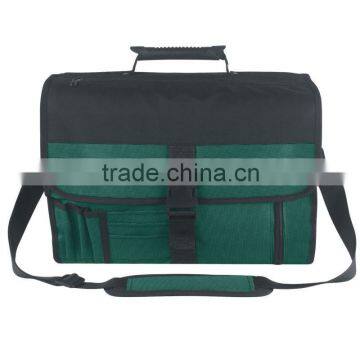 Expandable Deluxe Briefcase-Forest Green