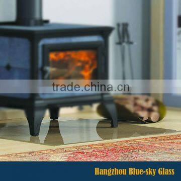 LT 6mm 8mm 10mm tempered fireplace and stove glass