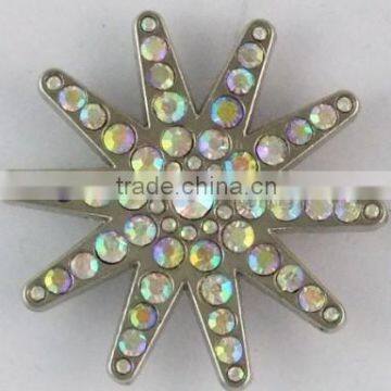 wholesale crystal conchos for hat and belt