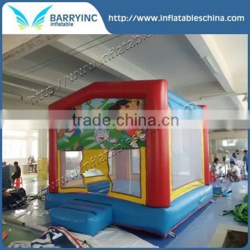 Cheap inflatable jumping house for kids with special equipment