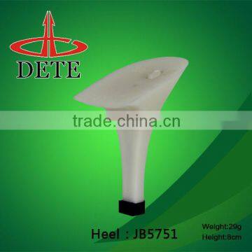 durable plastic stilleto heels for ladies dress shoes material made in china