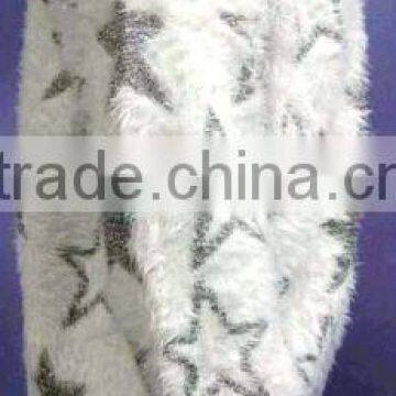 Nylon/lurex,fluffy and Shinny Effect,star Intarsia Sweater photo-3