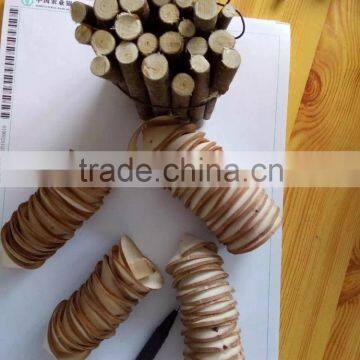 New design wooden craft natural crabstick for decoration