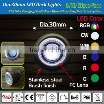 Color Changing LED Decoration Light Stair/ Deck Lighting RGB Remote