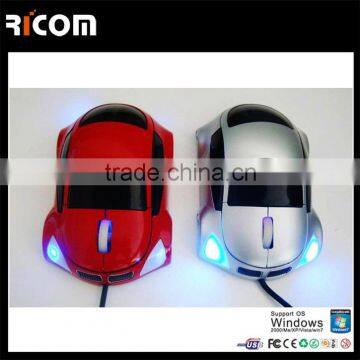 usb optical hot sales computer wired mouse car shape mice --MO7003A Shenzhen Ricom