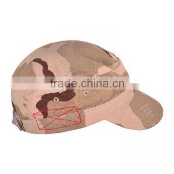 Desert Camo Enzyme Washed Men Military Cap photo-3