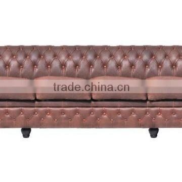 Brighton Vintage Brown Six Seat