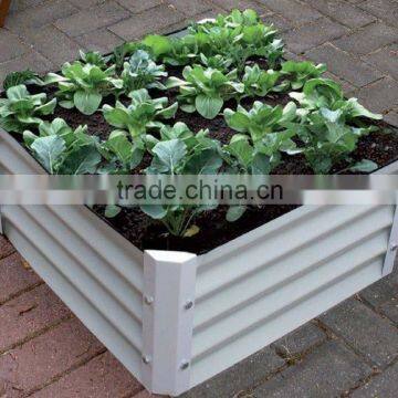 Flower bed China metal garden pot aluminium flower pot