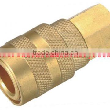 Quick coupler ,copper material pneumatic quick coupling