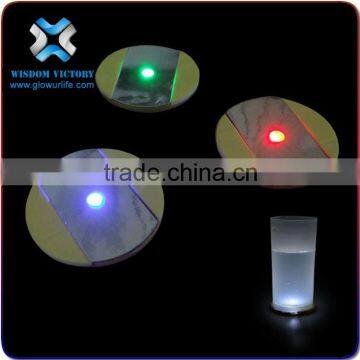 Christmas Color Chaning Sticker LED Coaster,led Sticker Light photo-3