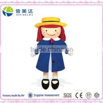 Yellow Hat Beautiful Girl soft Doll