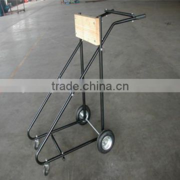 outboard boat motor carrier trolley