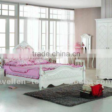 korean style antique white furniture WM905