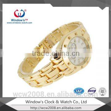 2015 High Quality Luxury Watch Plated Gold Watch Man photo-3