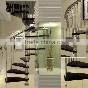 Modern indoor glass stair 9002-12