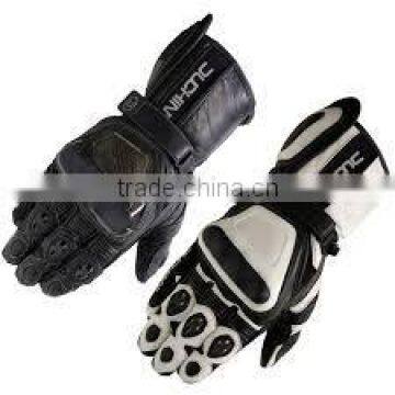 motorbike leather Gloves TRI-1579