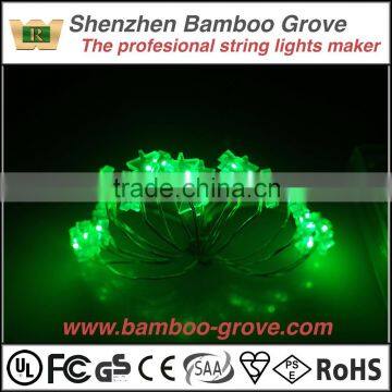 LED christmas tree style copper string lights