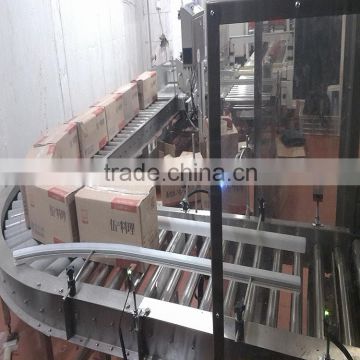 drive roller conveyor systems for carton conveying