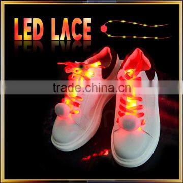 LED Flashing shoelace, LED light shoe lace for night party