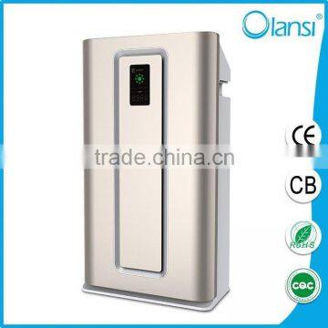 Portable sleeping well air cleaner, activated carbon to remove odor UV lamp to kill virus Olans HEPA home air purifier