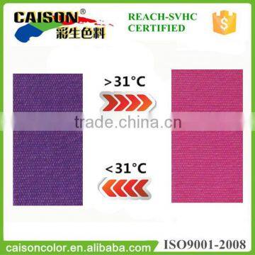 Thermochromic pigment color paste for fabric printing                        
                                                Quality Choice