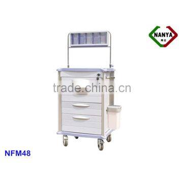 NFM48 Movable hospital anesthesia trolley for clinic