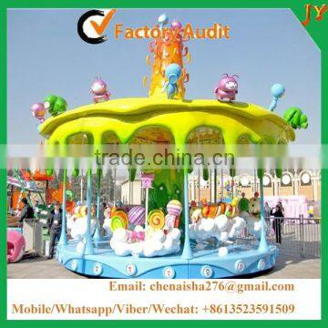 Fairground amusement kids carousel rides for sale