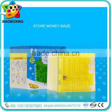New style plastic clear piggy bank atm toys for kids