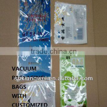 Vacuum seal storage bags manufactured from FDA approved materials only