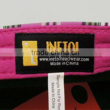 100% Cotton Custom Logo 3 Panel Sports Caps photo-5