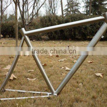 Titanium Bicycle Road Frame (special dropout design compatible single and multi speed)