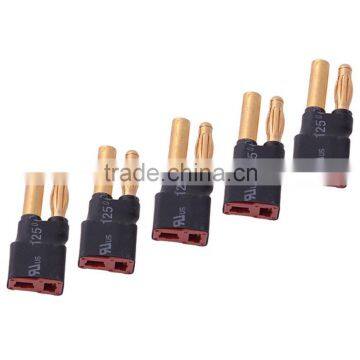 No Wires Connector 4mm Bullet Connector Male Female To Female Deans T Plug Adapter