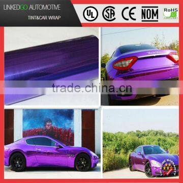 Popular car wrap car decals chrome wrap vinyl film vinyl car decals sticker