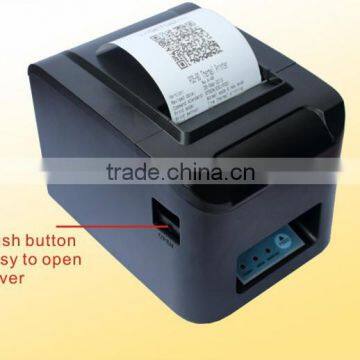 Mini Thermal Printer of 80mm Support Cash Drawer Drive and Auto-cutter