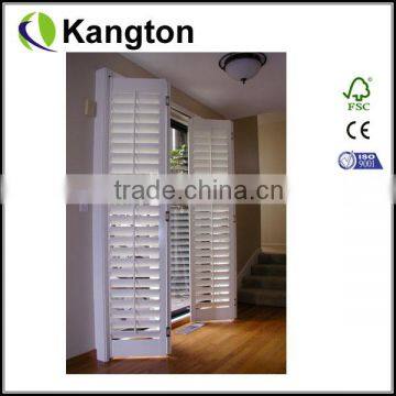 Morden wooden roller shutter door folding door