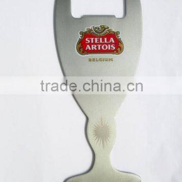 Stella Artois bottle opener; cheapest bottle opener; stainless steel beer bottle opener