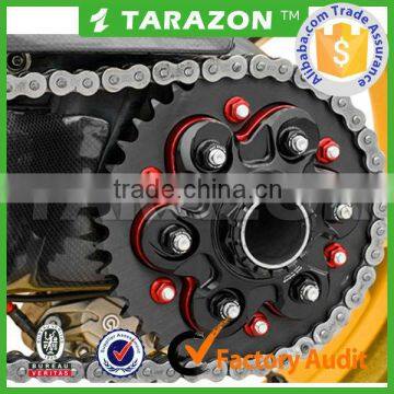 CNC aluminum Sprocket & Carrier for supermoto 1199 Panigale