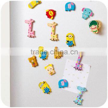 Hot sale cute cartoon animal fridge magnet