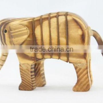 Wooden simulation elephant,wooden craft items