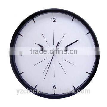 Plastic Round 12" wall clock YZ-3264B