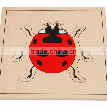 teaching aids for children Lady bug puzzle