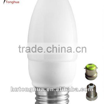 E27 9W Candle CFL