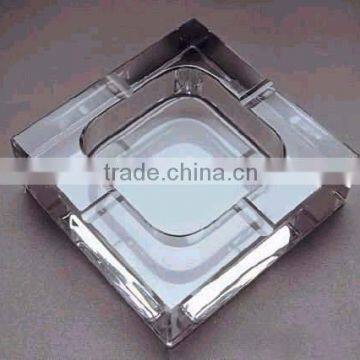 AAA quality square crystal ashtray