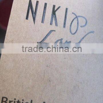 Kraft Hang Tags With Eyelets UV Handling Logo Printing photo-4