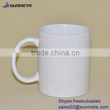 Sunmeta Factory Supply 11oz Sublimation Withe Ceramic Mugs Blanks (SKB-01)