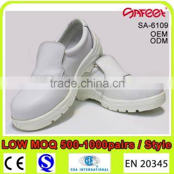 Guangzhou White Cleanroom High Quality Esd Shoes and Women Work Boots and Split Toe Shoe Manufacturer (SA-6109) photo-2